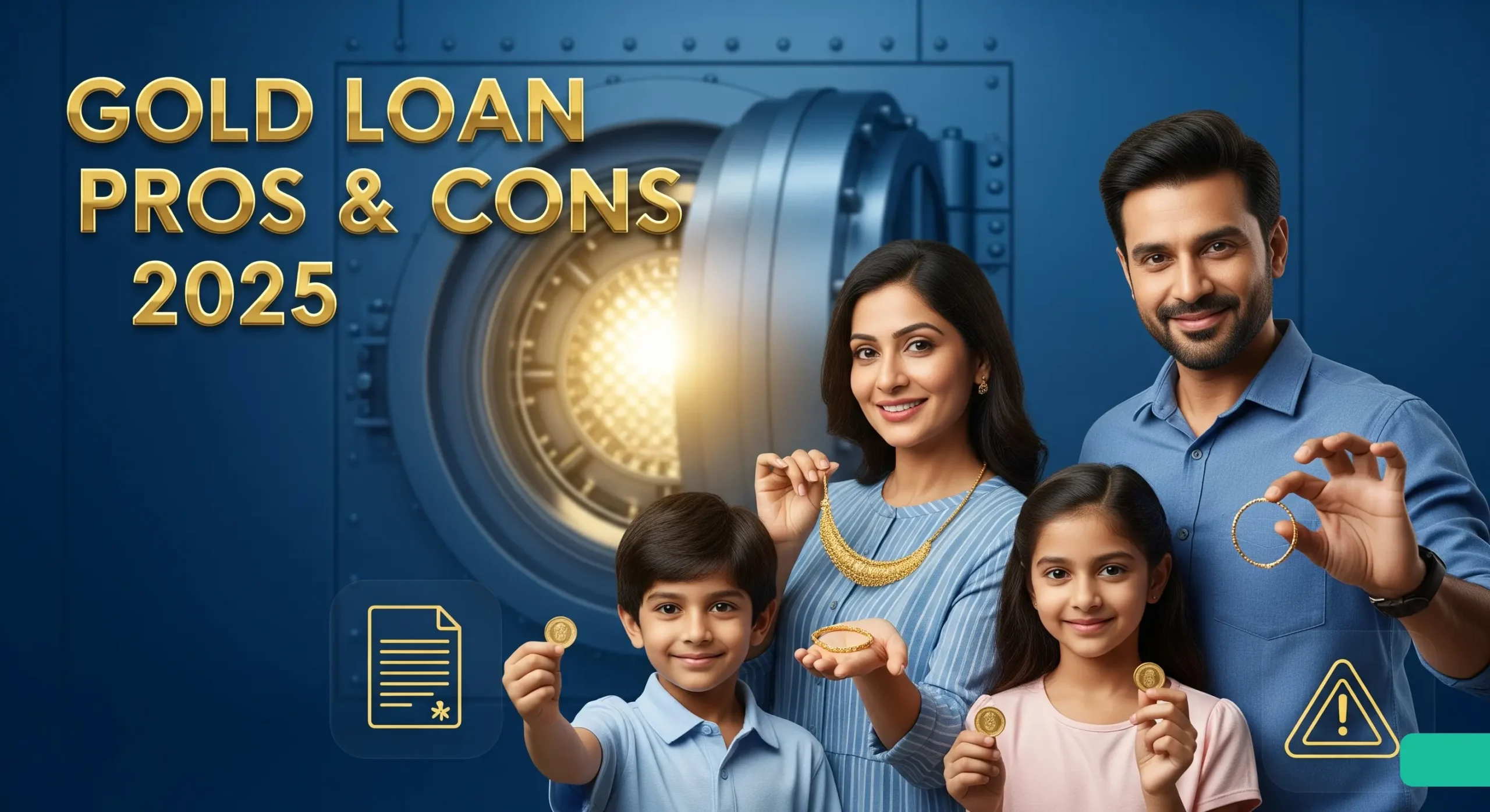Gold loan pros and cons India