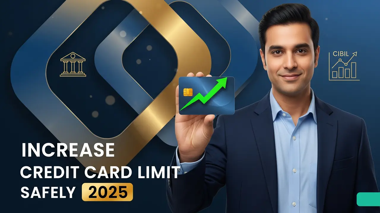 Increase credit card limit safely India