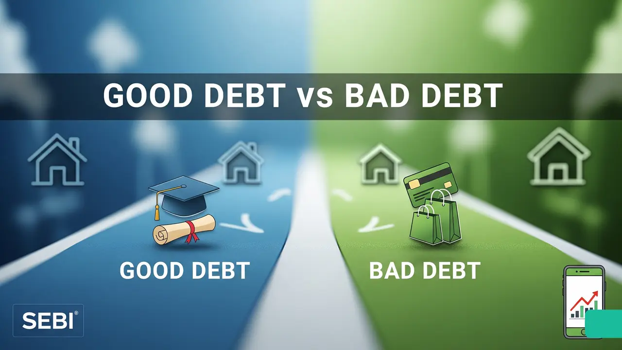 Difference between good and bad debt